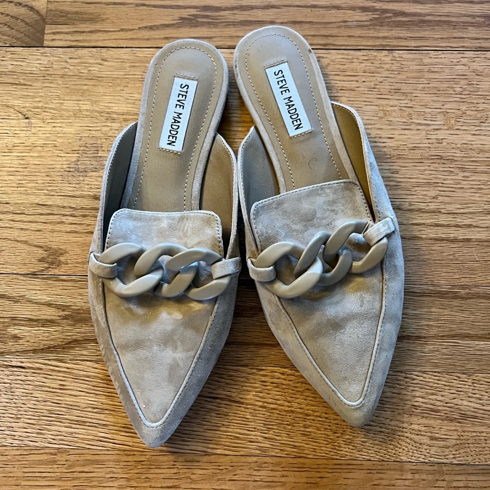 Steve Madden fleur pointed toe mules